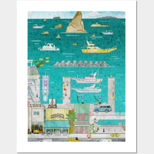 Kanagawa Fishing Posters and Art